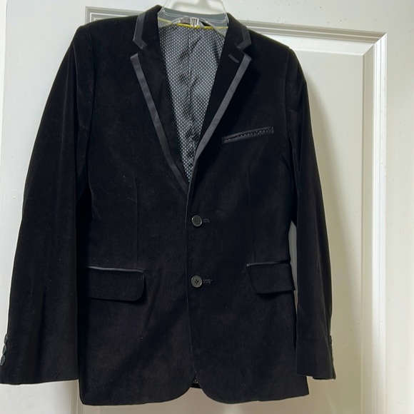 Boys Tuxedo Velvet Jacket